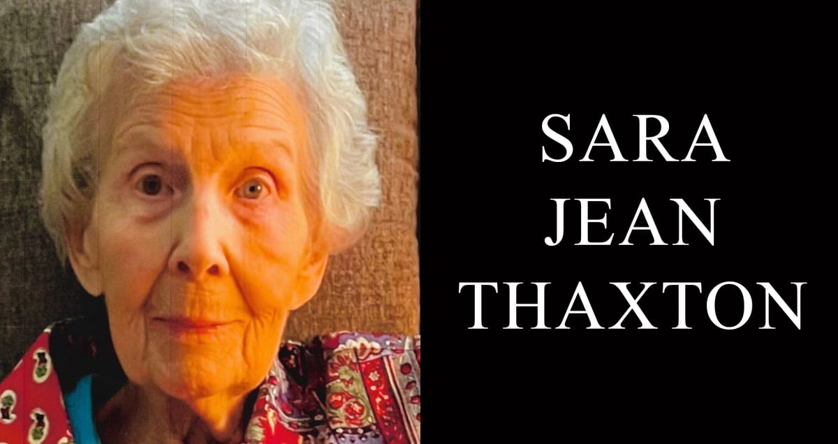 Sara Jean Thaxton