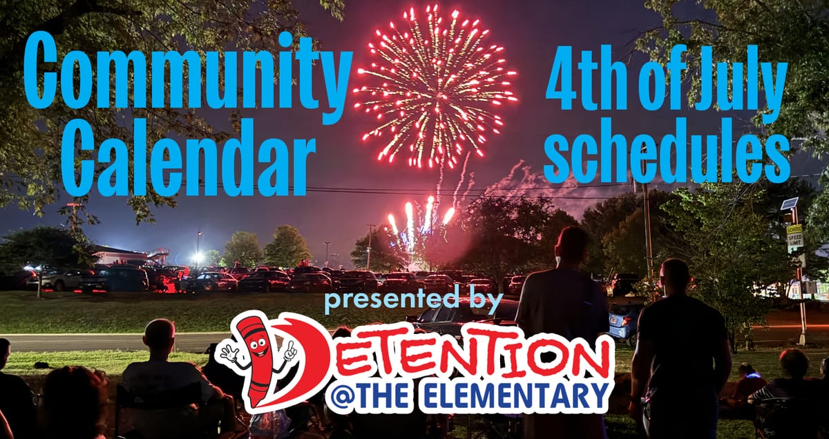 4th of July Community Schedules