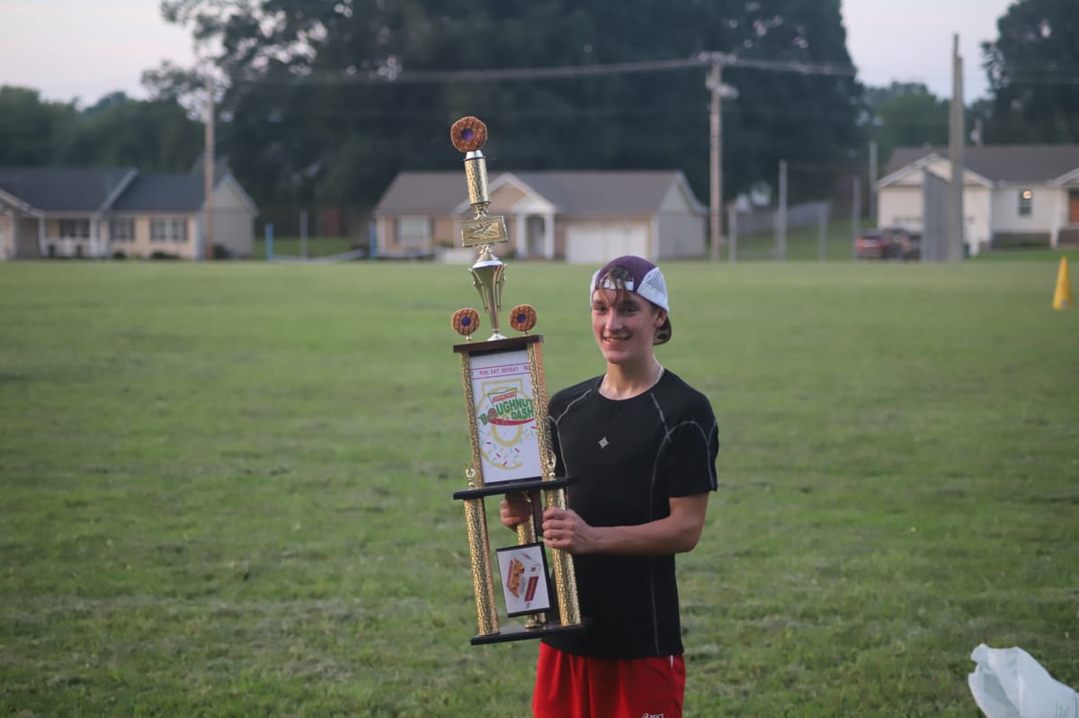 Ralph wins first Krispy Kreme 5K