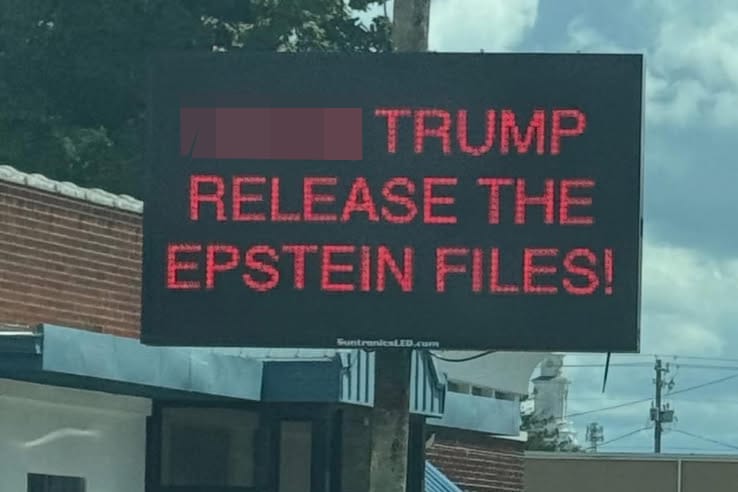 Sign of the times?