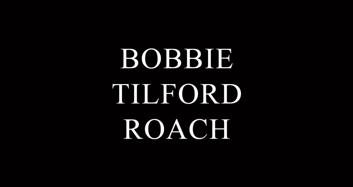 Bobbie Tilford Roach, 88