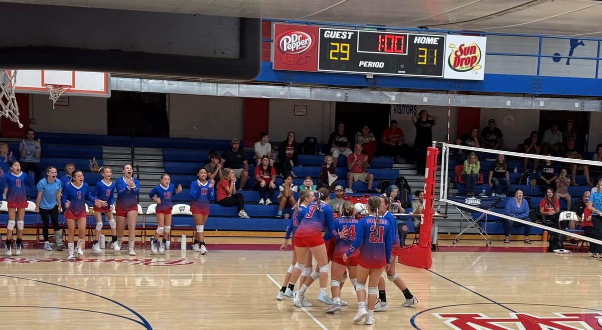 WCMS volleyball splits battles with Coffee, Cannon
