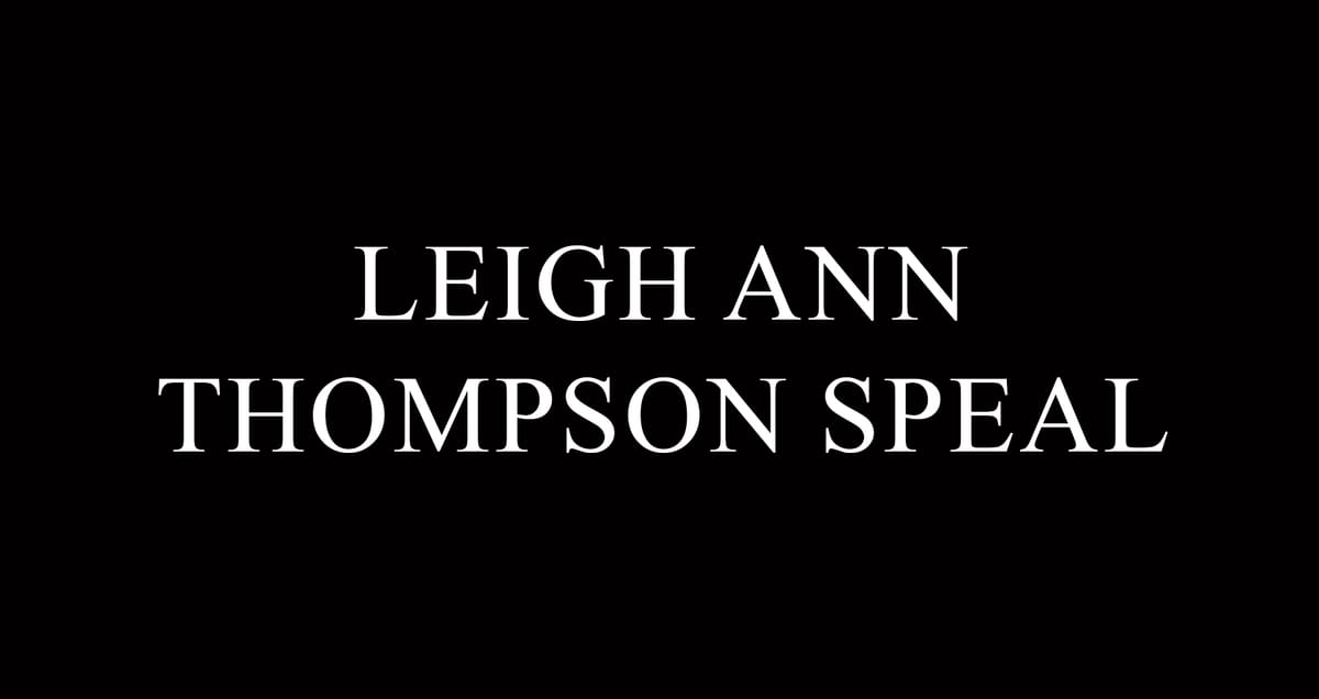 Leigh Ann Thompson Speal, 65