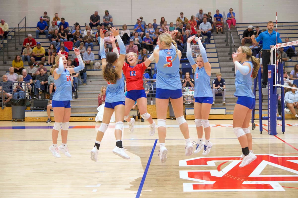 Lady Pioneers sweep on Shelbyville on Senior Night