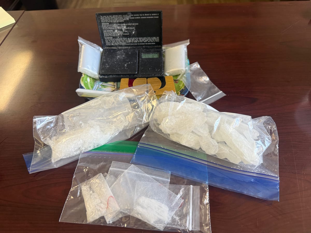 Hutchins busted for meth, mushrooms & more