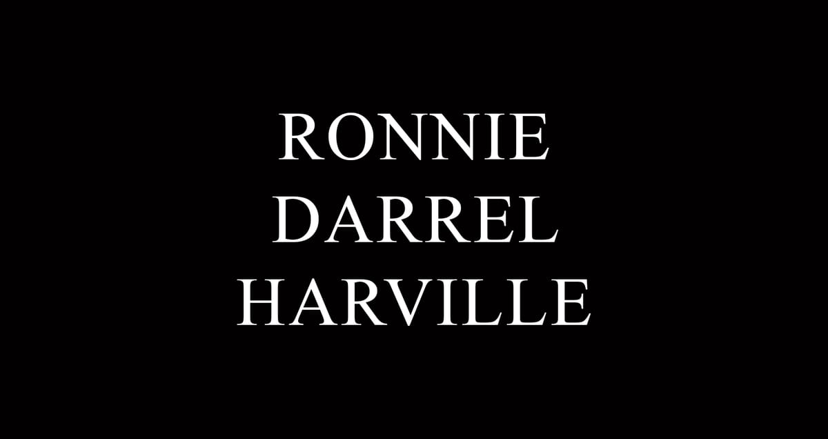 Ronnie Darrel Harville, 82