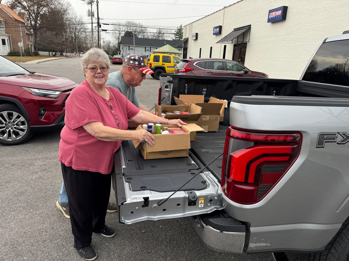 Facilitate feeding friends by filling a Ford