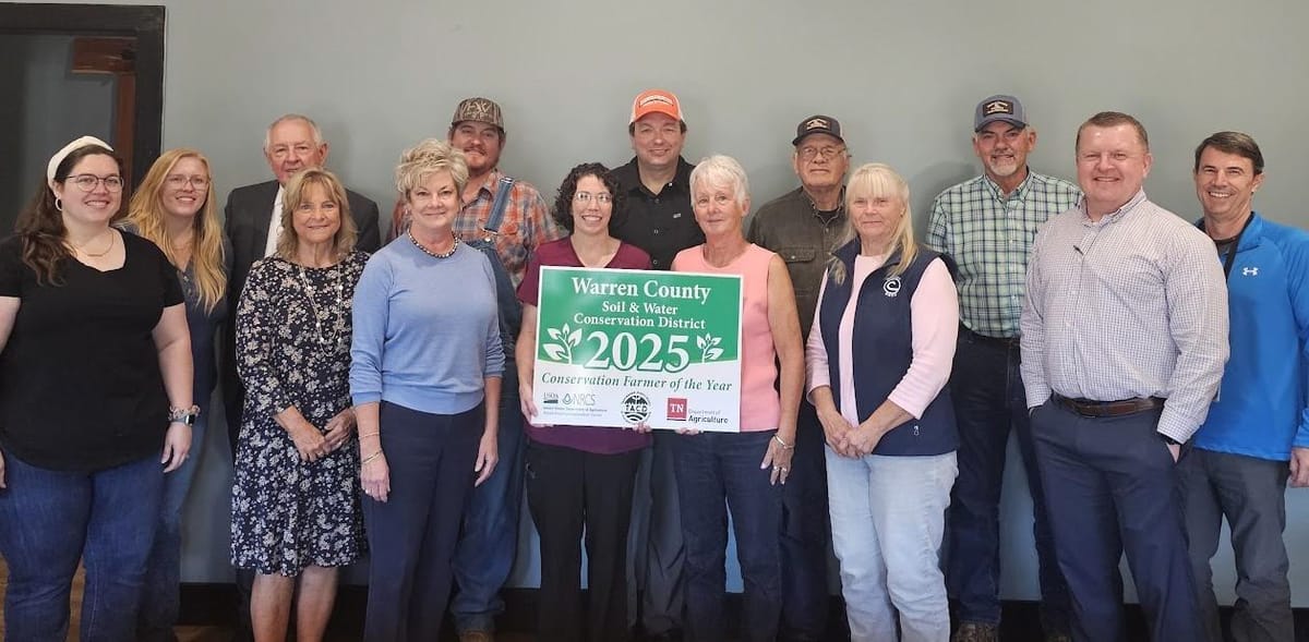 Yates recognized as Conservation Farmer of Year