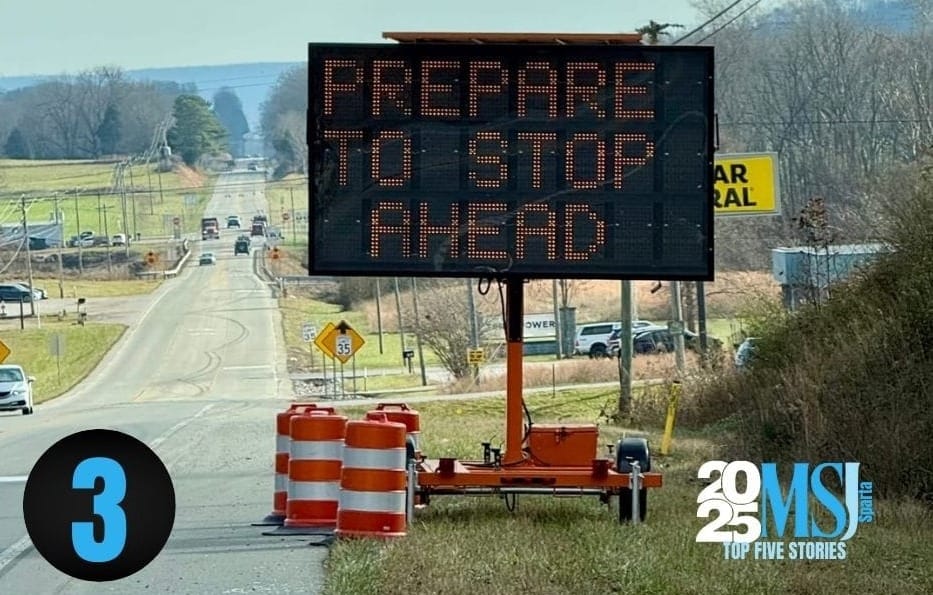 No. 3: Controversy at state intersection