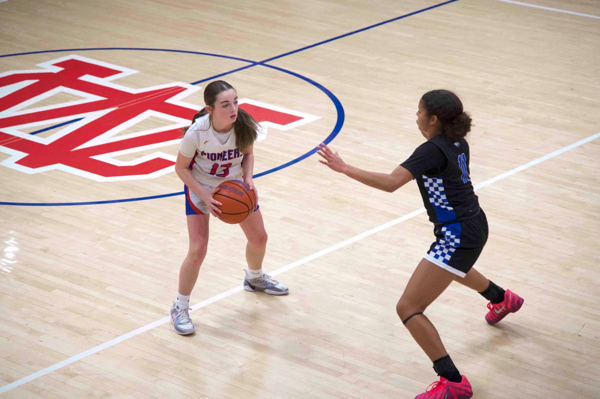 WCMS girls end losing skid