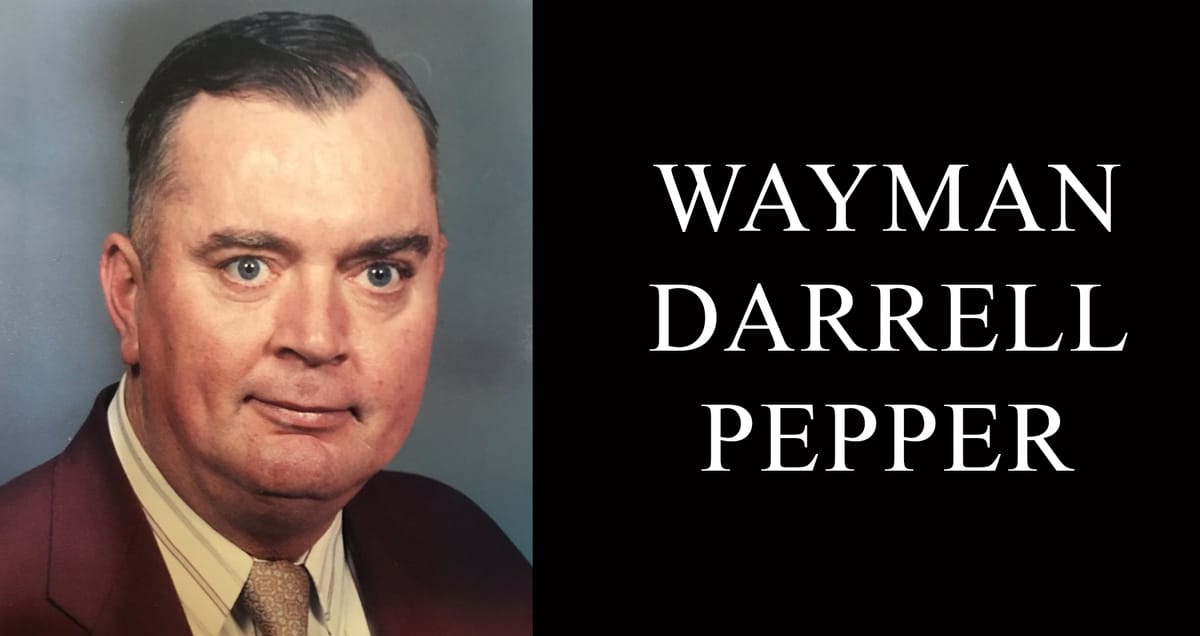 Wayman Darrell Pepper, 76