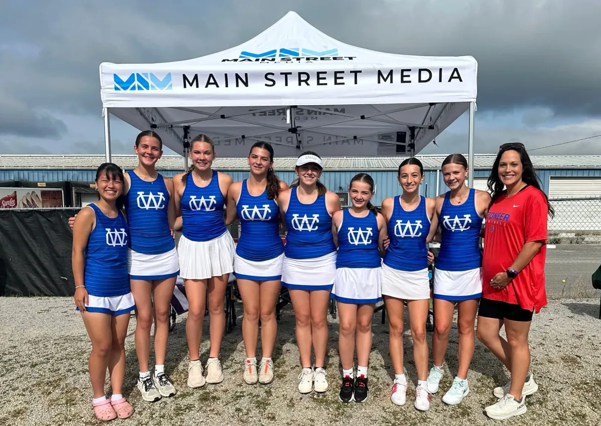No. 8: WCHS girls tennis wins district