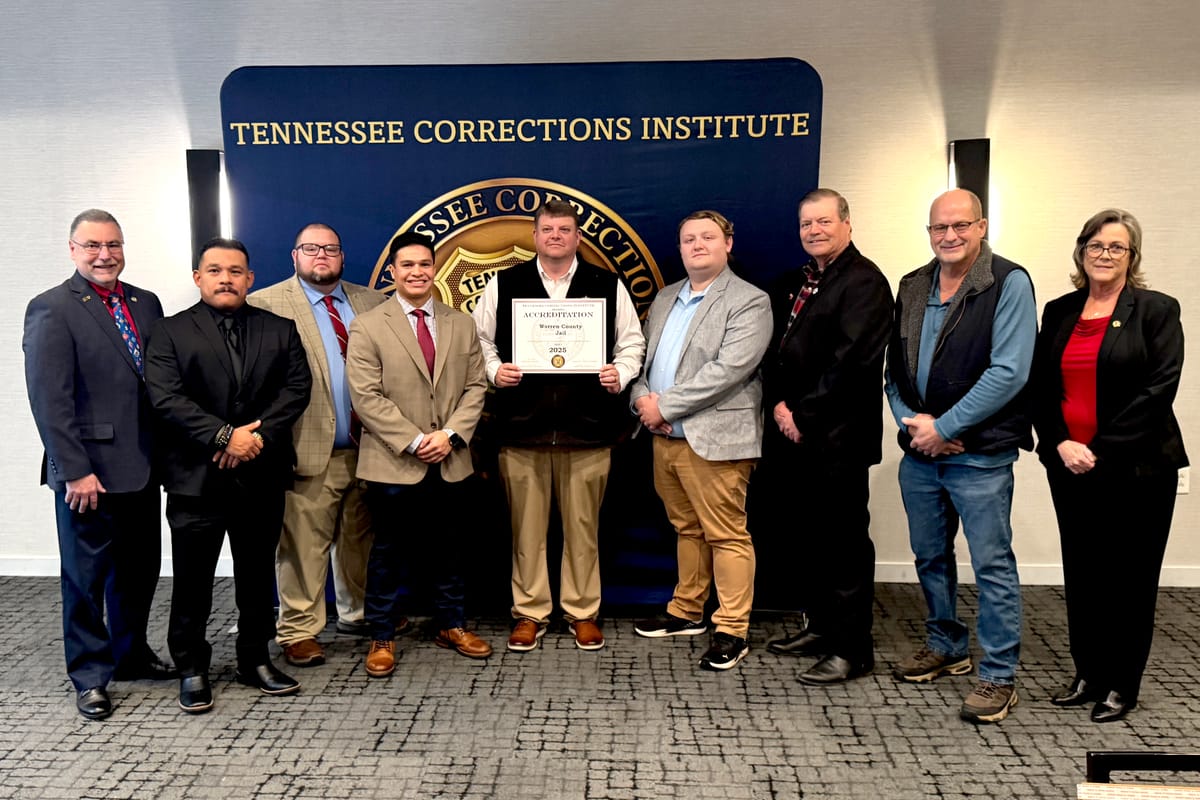 Jail earns first-ever Tier One accreditation