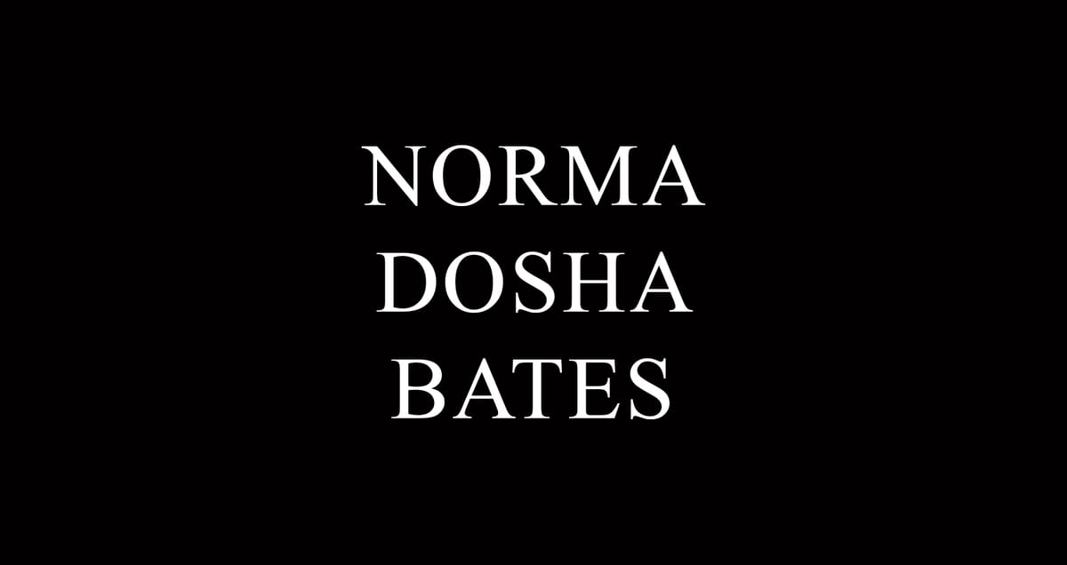 Norma Dosha Bates, 87