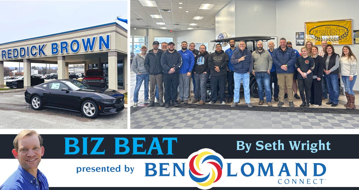 Reddick Brown Ford shifts gears