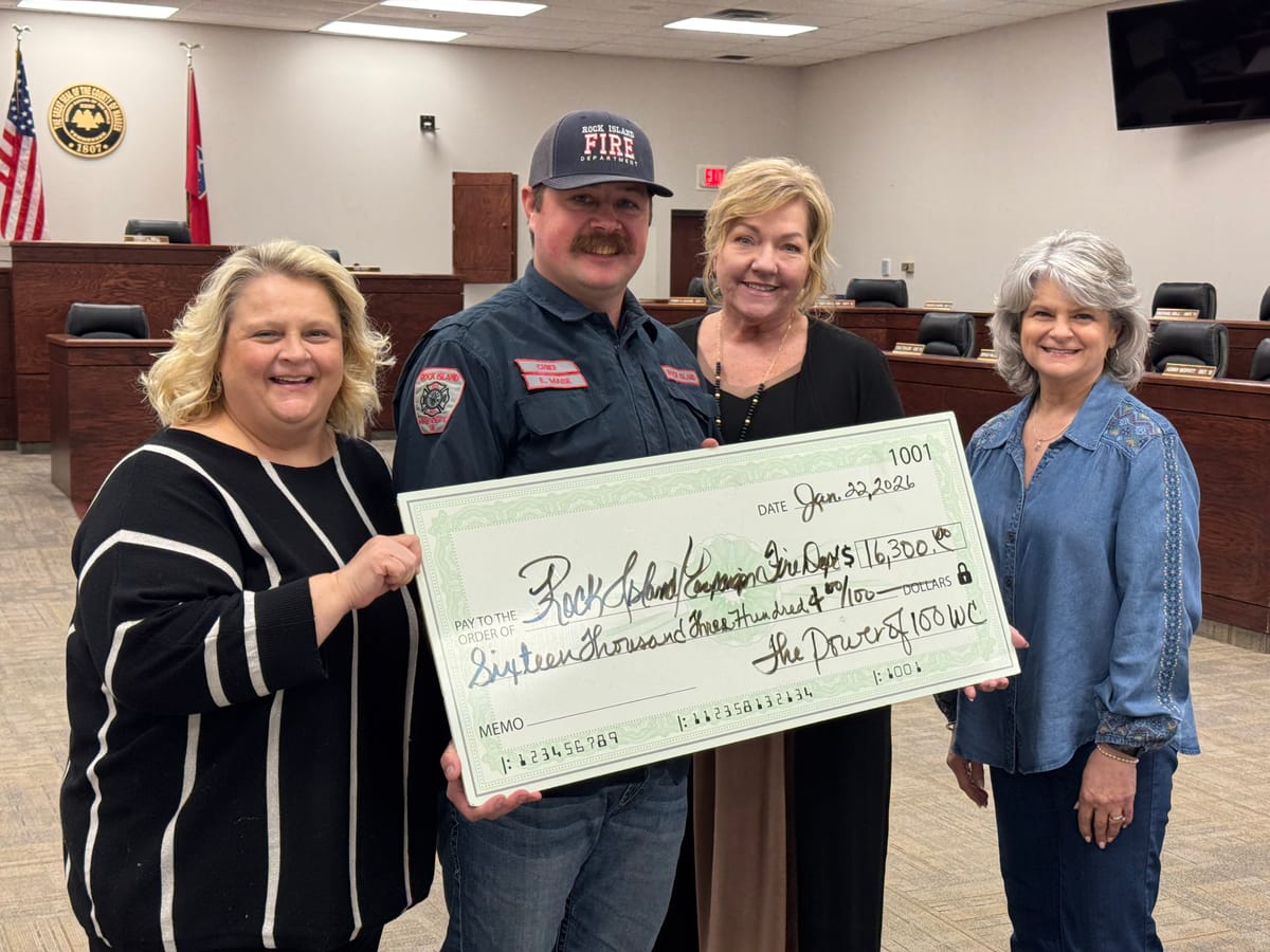 Power of 100 comes to Rock Island Fire Department’s rescue