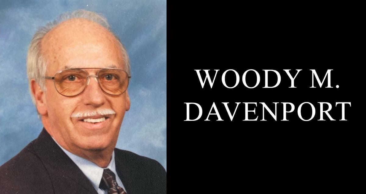 Woody M. Davenport, 86