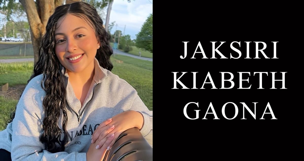 Jaksiri Kiabeth Gaona, 27