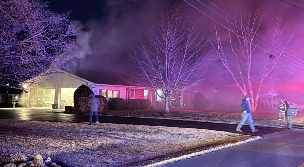 Oakland Drive house fire contained after passerby alerts resident
