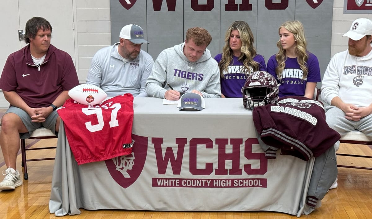 Warrior built, Tiger bound: Broyles signs with Sewanee