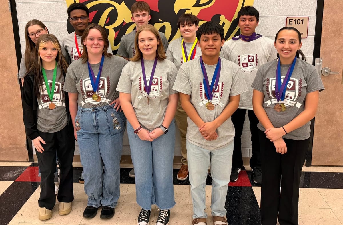 WCHS Science Club medals in eight events at Science Olympiad