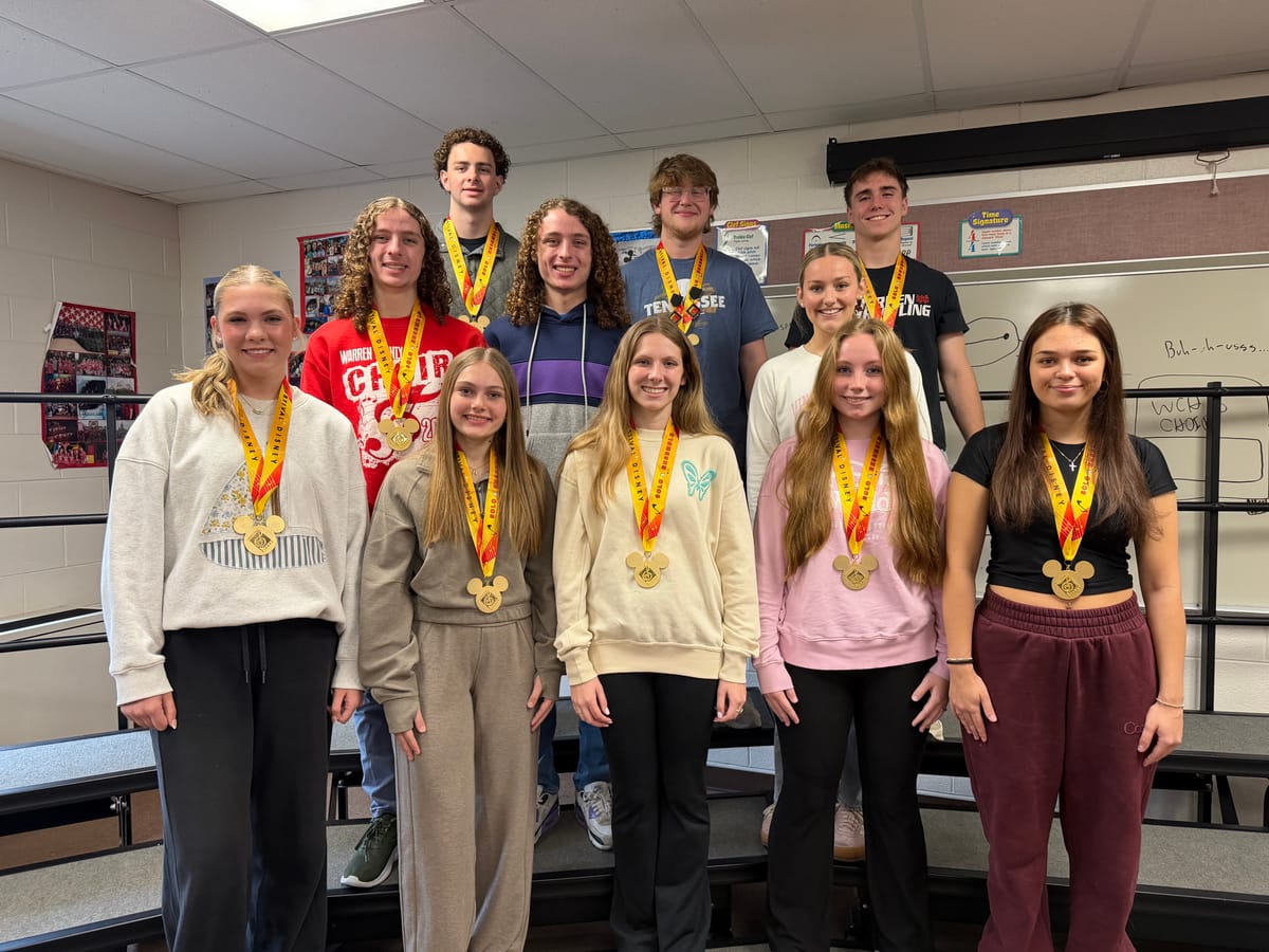 WCHS choir earns top marks at Festival Disney