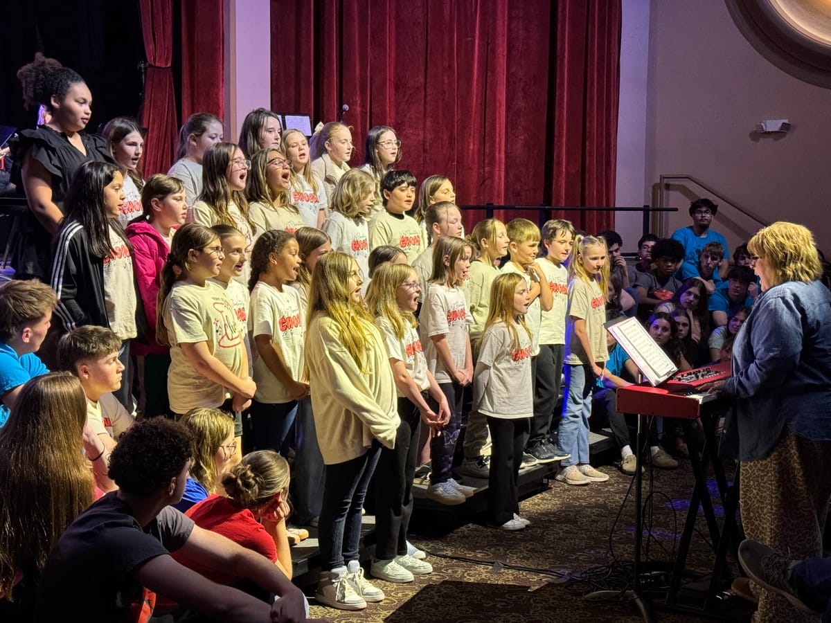 Classrooms are alive with the sound of music