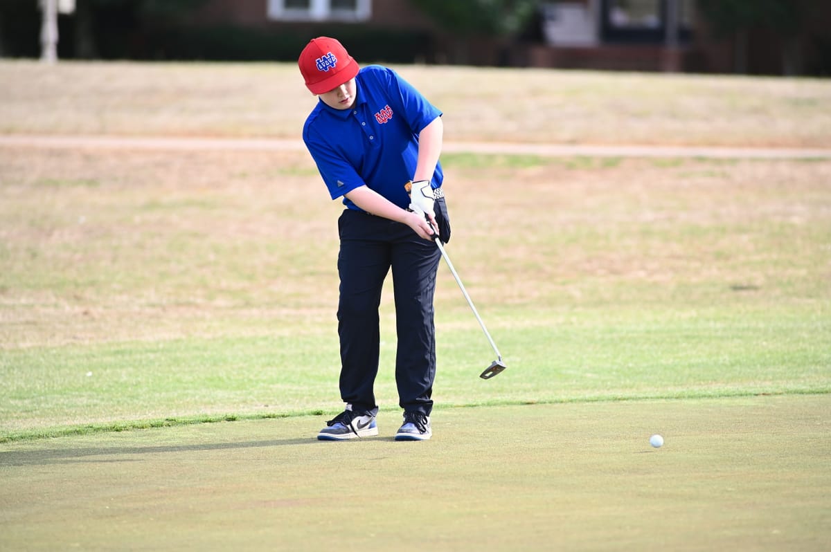 Learning curve begins for young WCMS golf squad