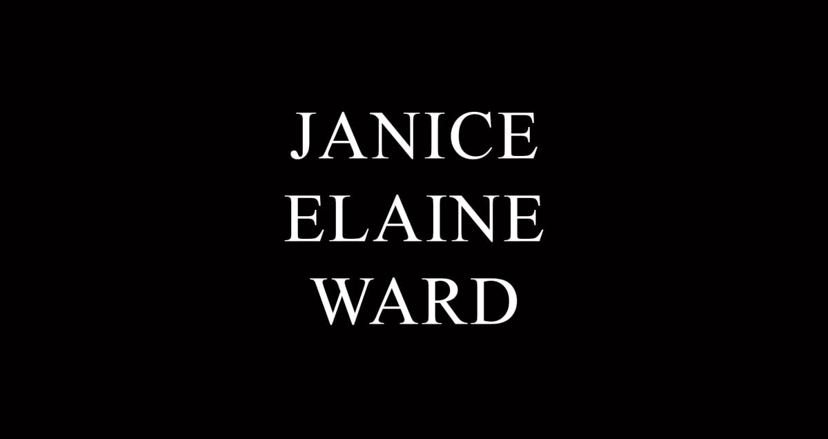 Janice Elaine Ward, 73