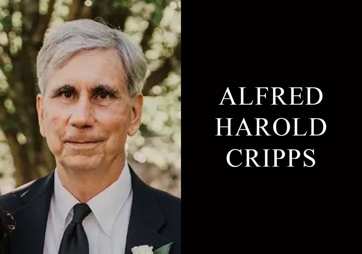 Alfred Harold Cripps, 73