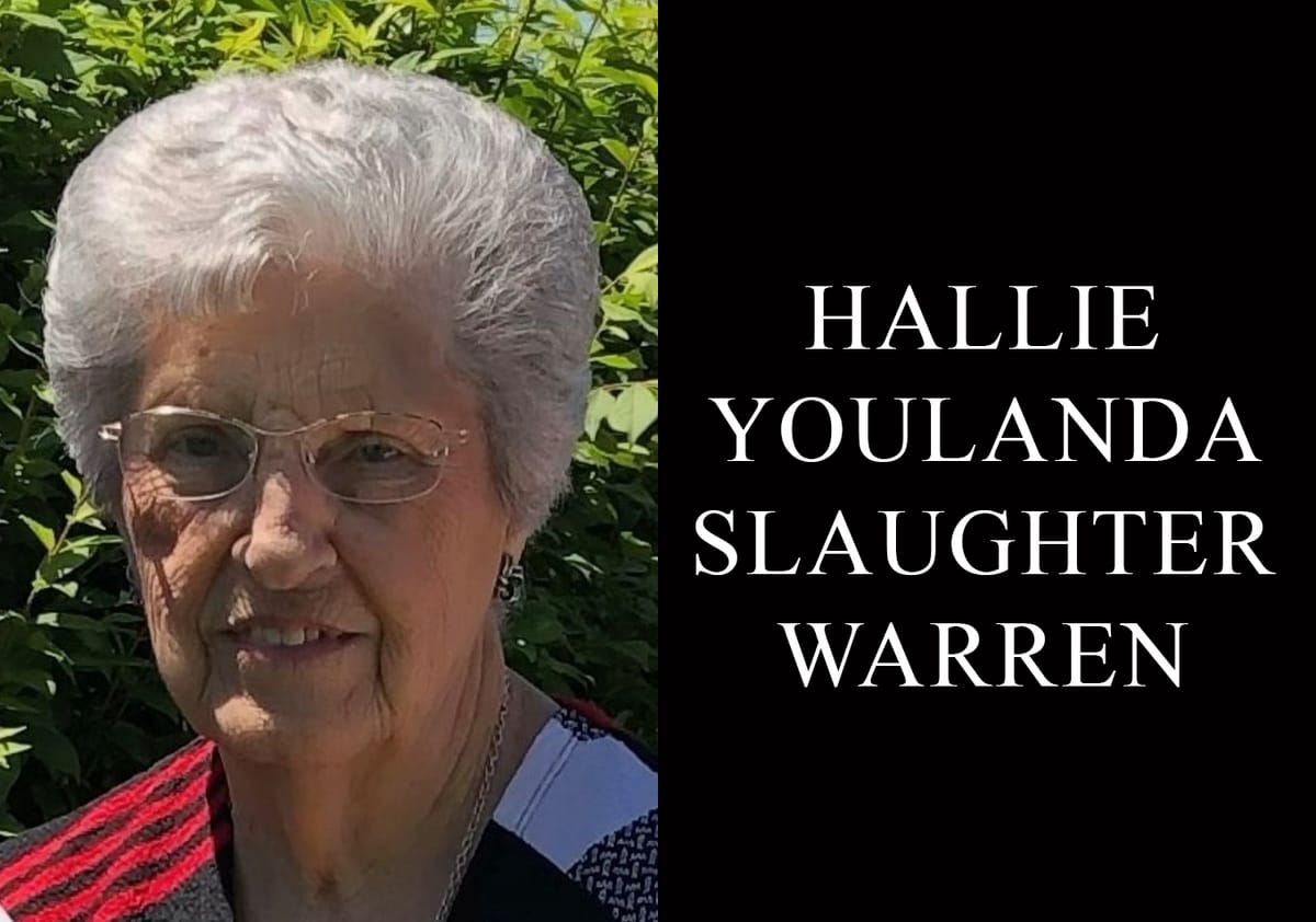Hallie Youlanda Slaughter Warren, 93
