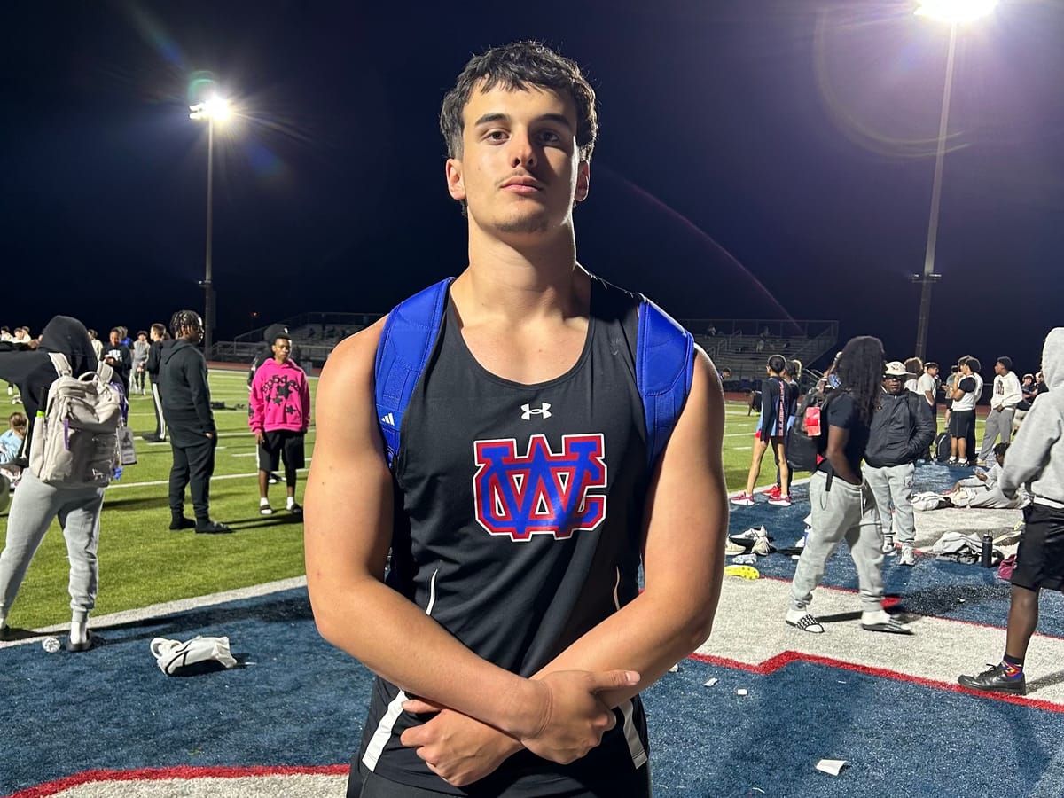 Saldana shatters school record again