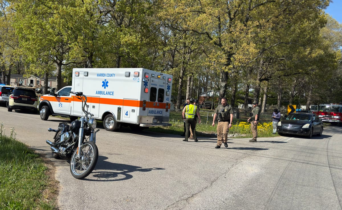 Harley, Altima collide