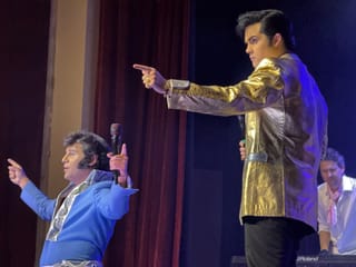 Park presents a hunka hunka Elvis