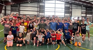 Wrestling camp a big hit