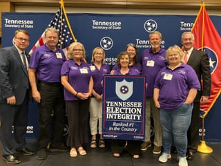 Tennessee tops in nation for election integrity