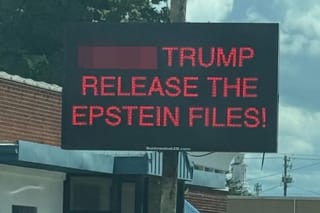 Sign of the times?