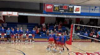 WCMS volleyball splits battles with Coffee, Cannon