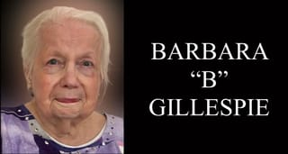 Barbara “B” Gillespie, 91