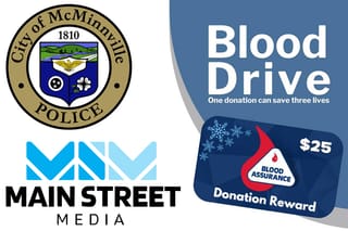 Holiday blood drives set