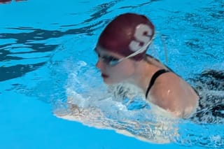 WCHS swim team makes waves in season finale