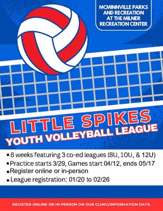 Little Spikes League returning