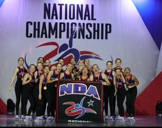 WCMS dance wins national title