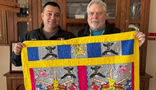 27 quilts, countless kindnesses: Guild supports Doyle Fire Department