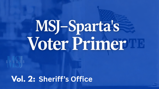Voter Primer: What The County Sheriff does (and does not do)