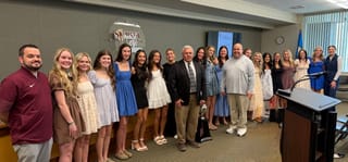 Before the agenda, Sparta stopped for this