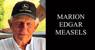 Marion Edgar Measels, 89