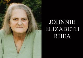 Johnnie Elizabeth Rhea, 65
