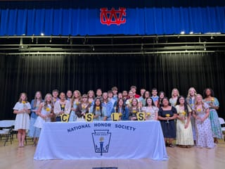 WCHS Students Inducted into National Honor Society