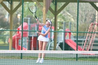 WCHS tennis splits Tullahoma